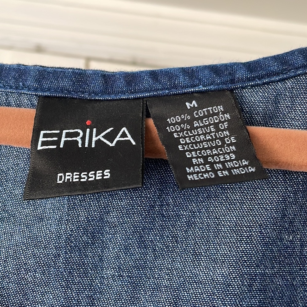NWT! Denim maxi dress, women medium - Picture 5 of 7
